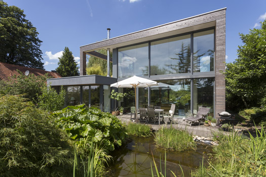 Loggia mit Dachterrasse