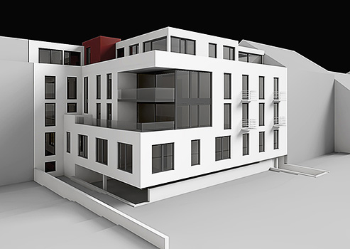 Baustelle Rheinaustraße