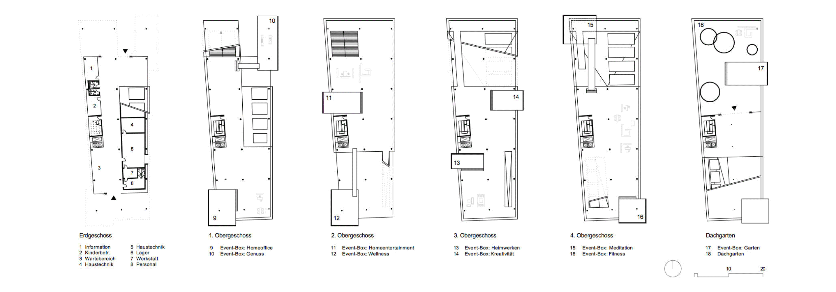 Geschosse Grundrisse