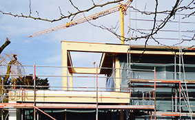 Richtfest, Wohnhaus R